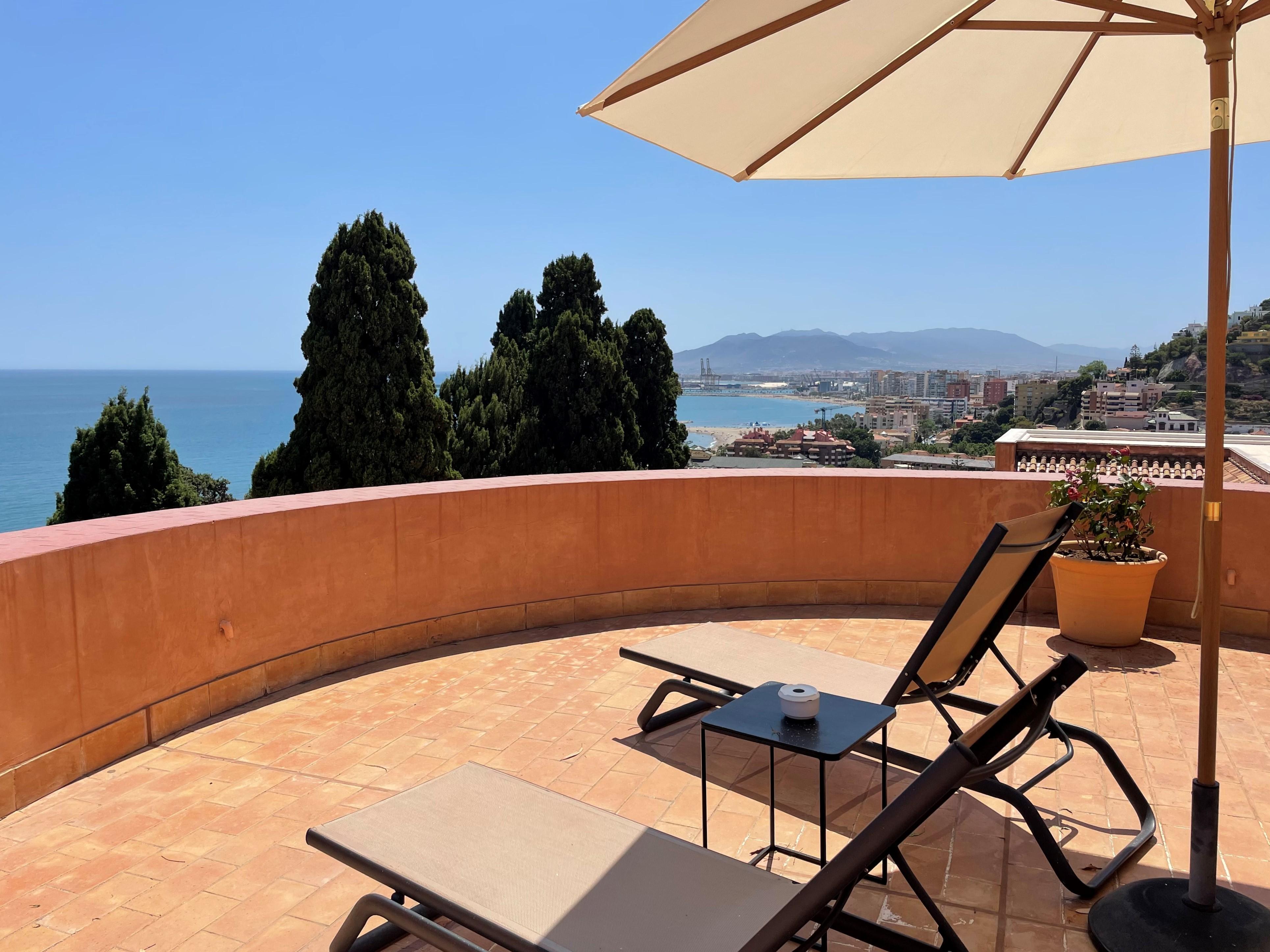 Soho Boutique Castillo De Santa Catalina - Adults Recommended Malaga Exterior photo A terrace